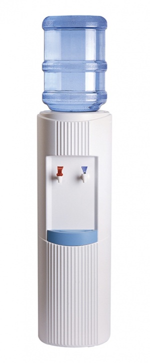 Crystal Mountain Glacier Freestanding Bottled Water Dispenser - Hot and Cold