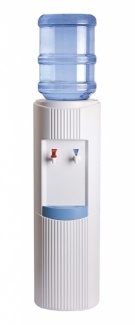 Crystal Mountain Glacier Freestanding Bottled Water Dispenser - Hot and Cold