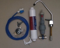 Under Sink Water Cooler Installation Kit includes Tap